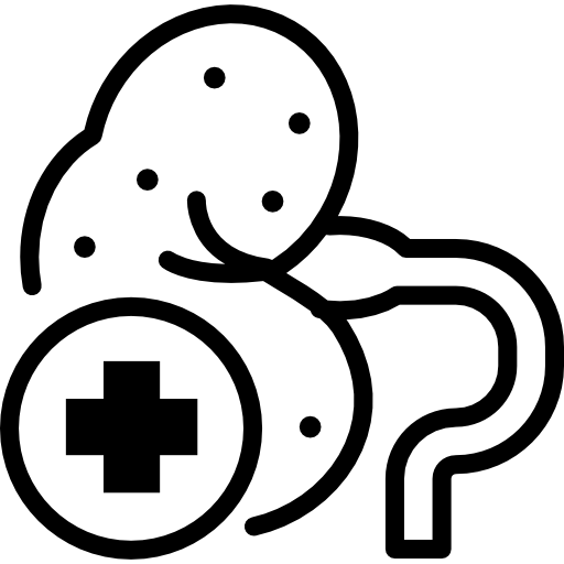 Foamy urine icon